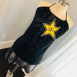 Rockstar Energy Fox Racing Custom T-Shirt Halter